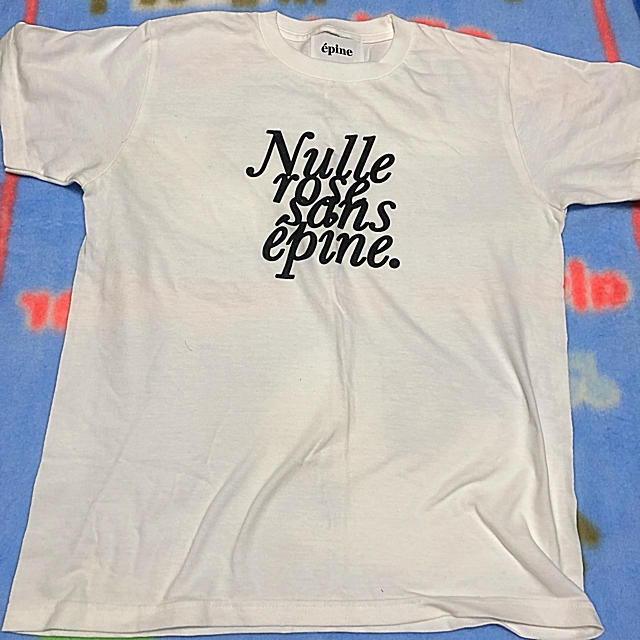 EDIT.FOR LULU(エディットフォールル)のepine ❤︎ Tシャツ white メンズのトップス(Tシャツ/カットソー(半袖/袖なし))の商品写真