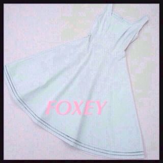 フォクシー(FOXEY)のFOXEY ワンピ(ひざ丈ワンピース)