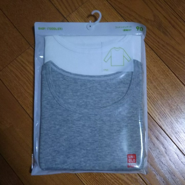 UNIQLO(ユニクロ)のme様専用☆UNIQLO コットンインナー90cm キッズ/ベビー/マタニティのキッズ服女の子用(90cm~)(下着)の商品写真