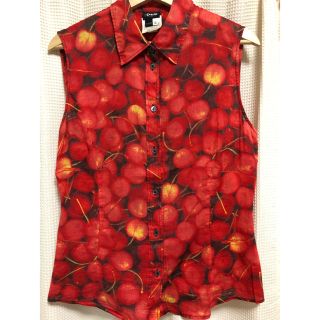 ドルチェアンドガッバーナ(DOLCE&GABBANA)のドルチェ&ガッバーナ サクランボ柄シャツ(Tシャツ/カットソー(半袖/袖なし))