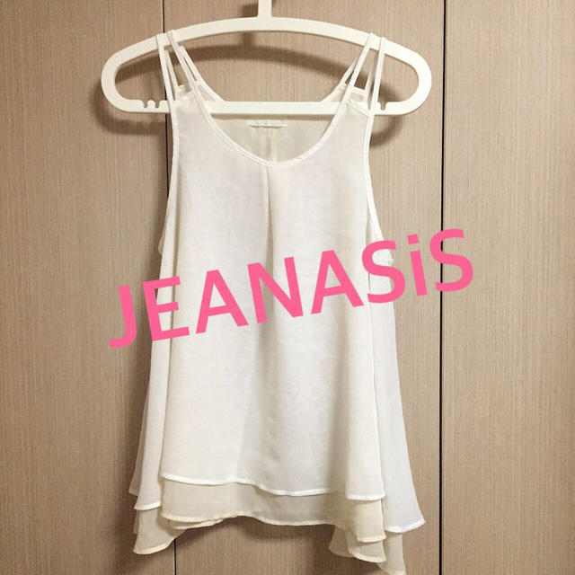 JEANASIS(ジーナシス)のJEANASiSタンクトップ レディースのトップス(シャツ/ブラウス(半袖/袖なし))の商品写真