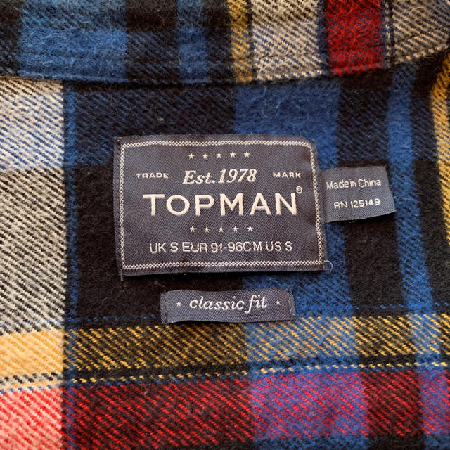 TOPMAN(トップマン)のTOPMAN  トップマン  チェック シャツ メンズのトップス(シャツ)の商品写真