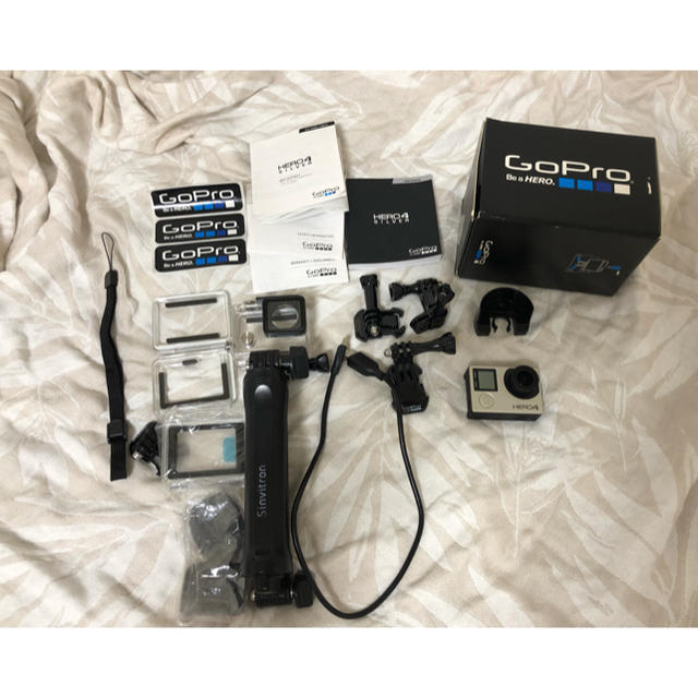 GoPro(ゴープロ)のGoPro hero4 スマホ/家電/カメラのカメラ(コンパクトデジタルカメラ)の商品写真