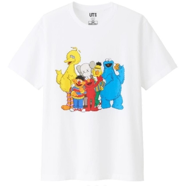 UNIQLO(ユニクロ)のUNIQLO　ユニクロ　カウズ×セサミストリート   メンズのトップス(Tシャツ/カットソー(半袖/袖なし))の商品写真