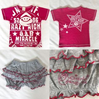 エーアーベー(e.a.B)のeaB  エーアーベー Tシャツ&ふりふりパンツ セット  80  (Ｔシャツ)