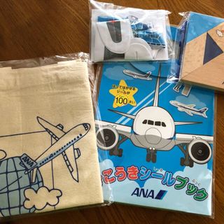 エーエヌエー(ゼンニッポンクウユ)(ANA(全日本空輸))の新ANAノベルティ 6点セット　増えました(ノベルティグッズ)