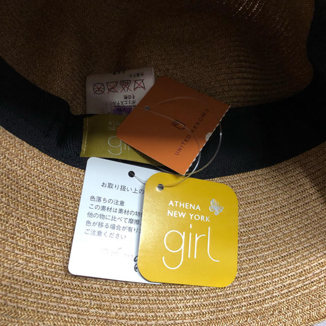 UNITED ARROWS(ユナイテッドアローズ)の新品☆アッシーナNY girl 帽子 52-54 キッズ/ベビー/マタニティのこども用ファッション小物(帽子)の商品写真