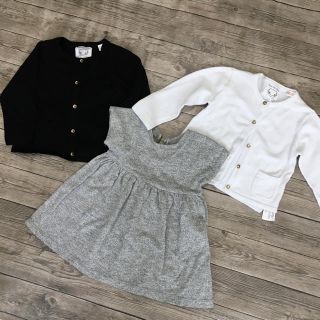 ザラキッズ(ZARA KIDS)のzara baby  baby gap  3点セット カーディガン(カーディガン/ボレロ)