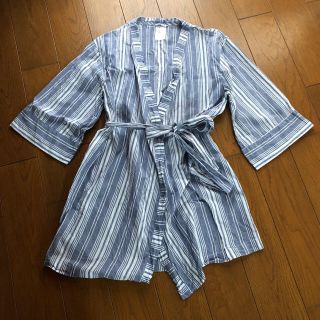 エイチアンドエム(H&M)のH&M ガウン羽織 XSたっぷりめ(シャツ/ブラウス(長袖/七分))