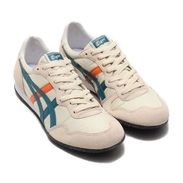 Onitsuka Tiger(オニツカタイガー)の【美品】オニツカタイガー セラーノ メンズ 26.5cm GREEN/WHITE メンズの靴/シューズ(スニーカー)の商品写真