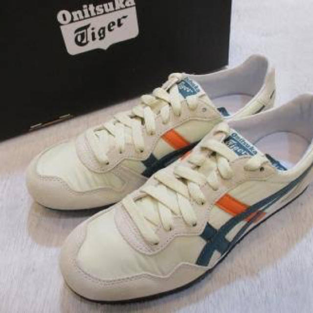 Onitsuka Tiger(オニツカタイガー)の【美品】オニツカタイガー セラーノ メンズ 26.5cm GREEN/WHITE メンズの靴/シューズ(スニーカー)の商品写真