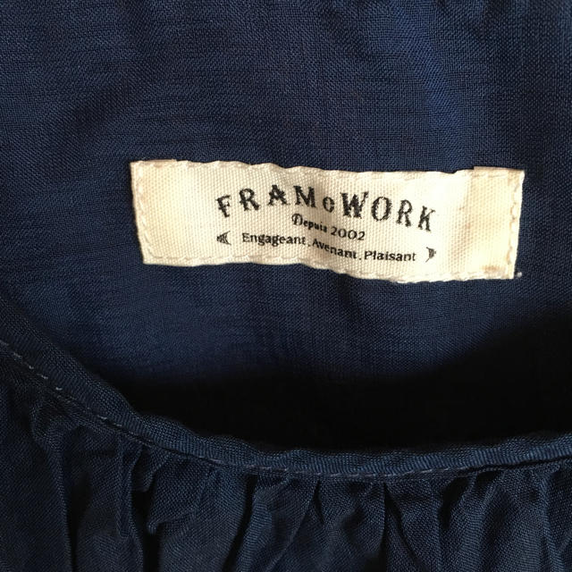 FRAMeWORK(フレームワーク)のFRAMeWORK ノースリーブワンピース レディースのワンピース(ひざ丈ワンピース)の商品写真