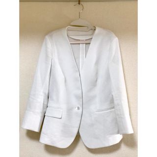 スーツカンパニー(THE SUIT COMPANY)のthe suits company ジャケット ホワイト(テーラードジャケット)