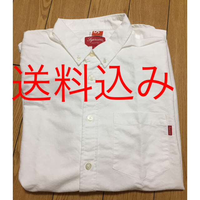 シャツsupreme pocket logo White シュプリーム　shirt