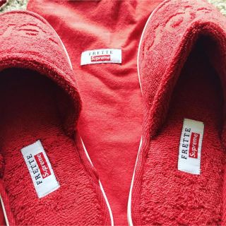 シュプリーム(Supreme)の26-28cm Supreme Frette Slippers 新品未使用(スリッパ/ルームシューズ)