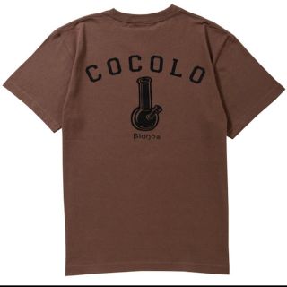 ココロブランド(COCOLOBLAND)の【COCOLOBLAND】BACK BONG S/S TEE (BROWN(Tシャツ/カットソー(半袖/袖なし))