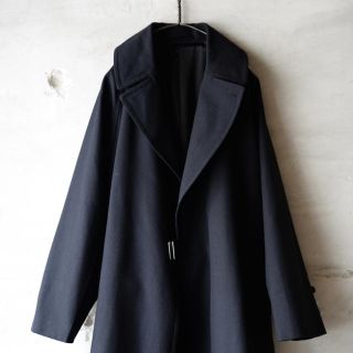 コモリ(COMOLI)のtaka様 専用 COMOLI  ウールサージ タイロッケンコート-NAVY 1(ステンカラーコート)