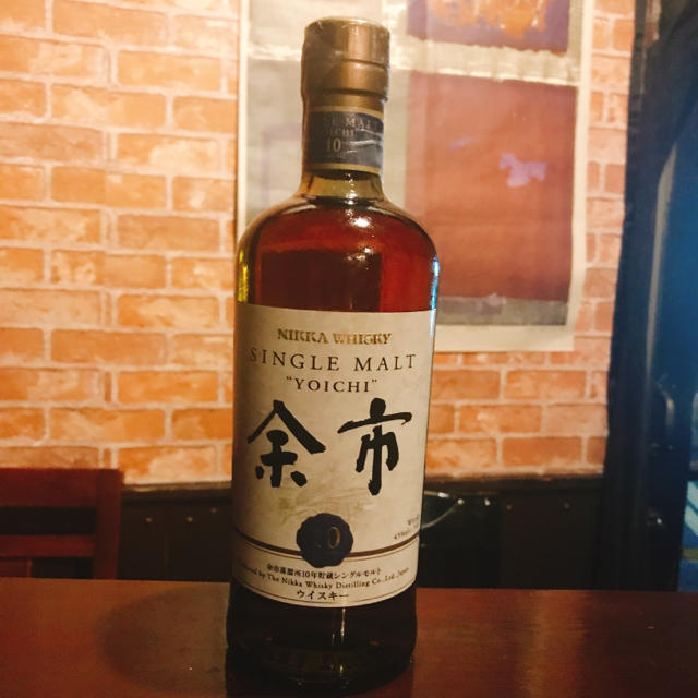 アウトレット限定品 ウイスキー 余市10年 700ml 食品/飲料/酒