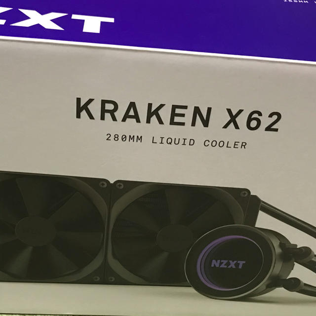 スマホ/家電/カメラ簡易水冷クーラー NZXT KRAKEN X62