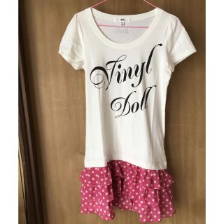 バービー(Barbie)の新品同様 バービー Tシャツ ワンピース (ミニワンピース)