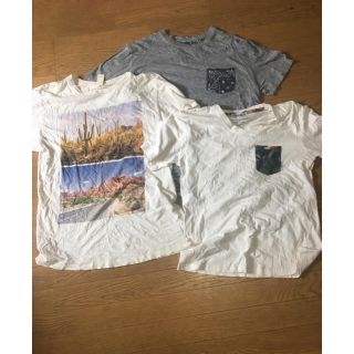 ギャップ(GAP)のお得なTシャツ3枚セット 格安 gap H&M(シャツ)