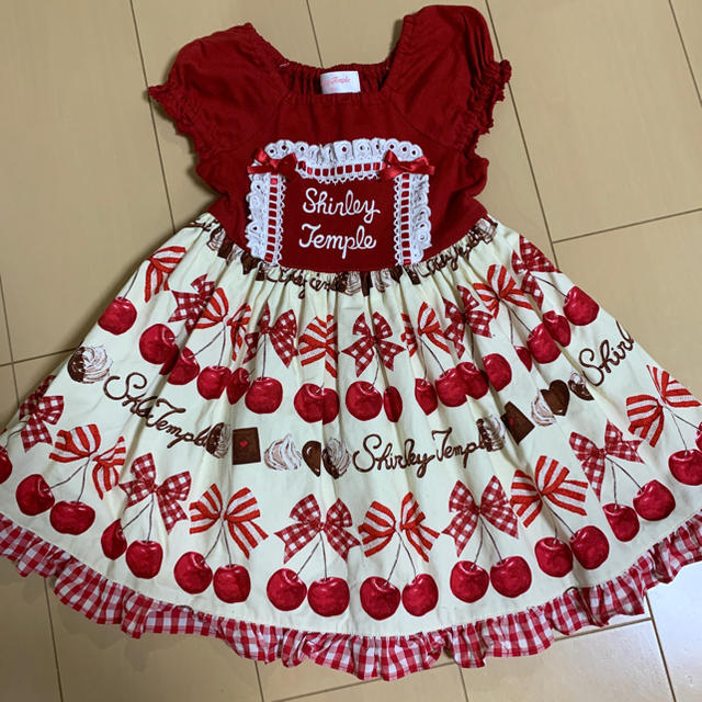 キッズ服女の子用(90cm~)限定 チェリーチョコ 100