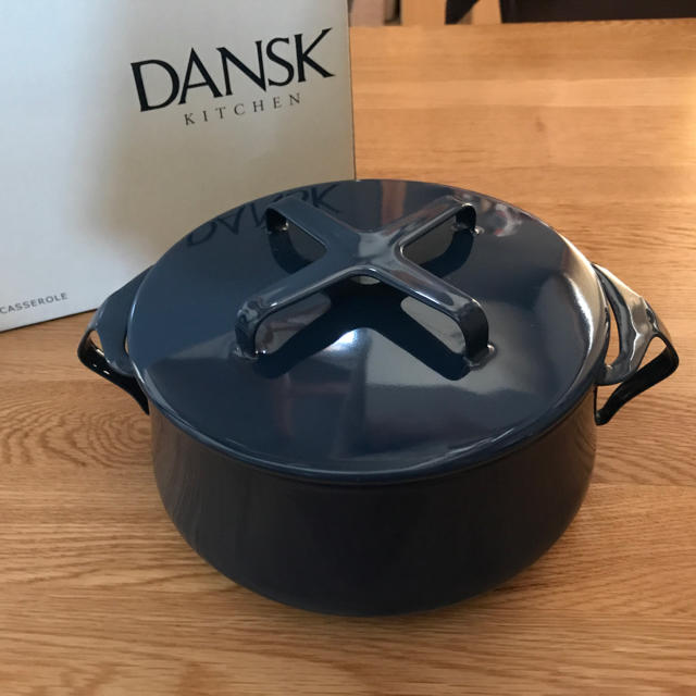 DANSK(ダンスク)のDANSK 両手鍋 2.2Ｌ インテリア/住まい/日用品のキッチン/食器(鍋/フライパン)の商品写真