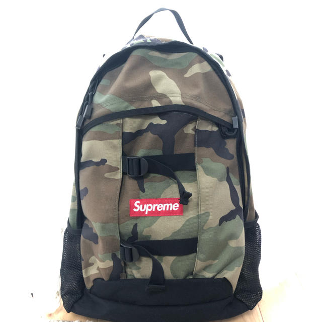 Supreme(シュプリーム)の美品 国内正規 14SS Supreme  camo バックパック 迷彩 カモ メンズのバッグ(バッグパック/リュック)の商品写真