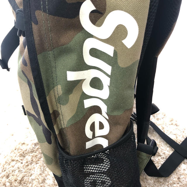 Supreme(シュプリーム)の美品 国内正規 14SS Supreme  camo バックパック 迷彩 カモ メンズのバッグ(バッグパック/リュック)の商品写真