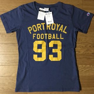 チャンピオン(Champion)の新品未使用タグ付き チャンピオン レディース ロゴＴシャツ  Ｌ(Tシャツ(半袖/袖なし))