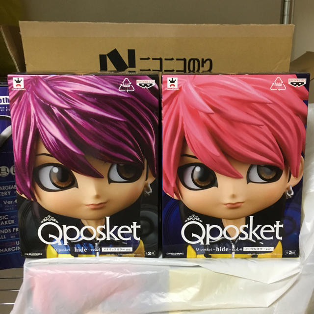 hide フィギュア 2種セット Qposket