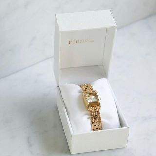 リエンダ(rienda)のrienda  gold bracelet watch(腕時計)