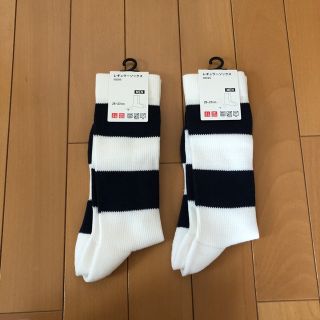 ユニクロ(UNIQLO)のUNIQLO靴下 メンズ ２足(ソックス)