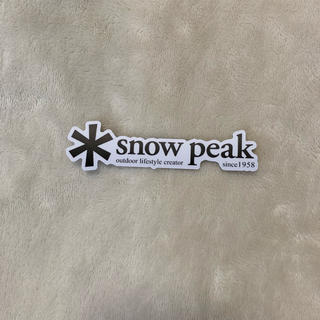 スノーピーク(Snow Peak)のsnowpeak スノーピーク ステッカー(ステッカー)