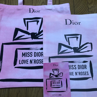 ディオール(Dior)のミスディオール ディオール トートバッグ ノベルティ miss dior(トートバッグ)