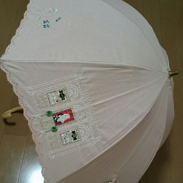 LULU GUINNESS(ルルギネス)のルルギネス 日傘 美品 レディースのファッション小物(傘)の商品写真