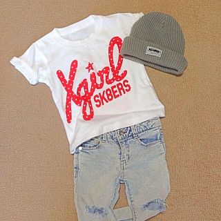 エックスガールステージス(X-girl Stages)のvans ✖️ xgirlstages(Tシャツ/カットソー)