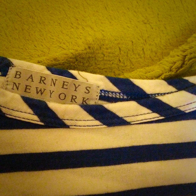 BARNEYS NEW YORK(バーニーズニューヨーク)のバーニーズニューヨークストライプTシャツ レディースのトップス(Tシャツ(半袖/袖なし))の商品写真