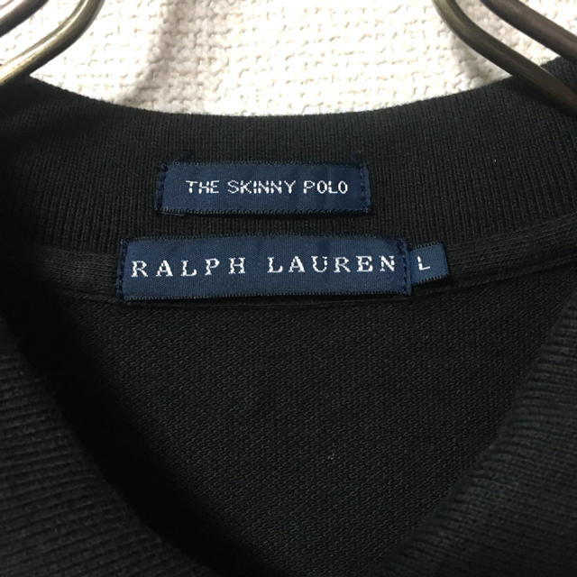 POLO RALPH LAUREN(ポロラルフローレン)の【美品】ポロ ラルフローレン ビッグ ワンポイントロゴ  ポロシャツ L レディースのトップス(ポロシャツ)の商品写真