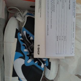 ナイキ(NIKE)の送料込み 24cm US6 Nike x Sacai Blazer Mid(スニーカー)