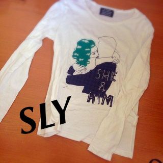 スライ(SLY)のSLY ロンT 白(Tシャツ(長袖/七分))