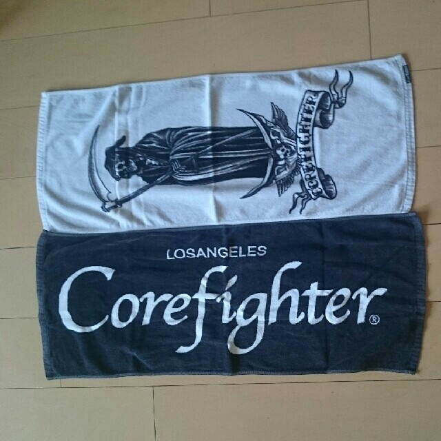 corefighter(コアファイター)のコアファイターフェイスタオル2枚セット インテリア/住まい/日用品の日用品/生活雑貨/旅行(タオル/バス用品)の商品写真