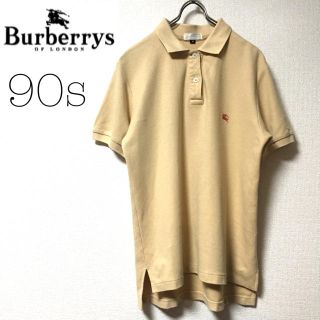 バーバリー(BURBERRY)の【ヴィンテージ】バーバリーズ Burberry’s 90s ロゴ ポロシャツ(ポロシャツ)