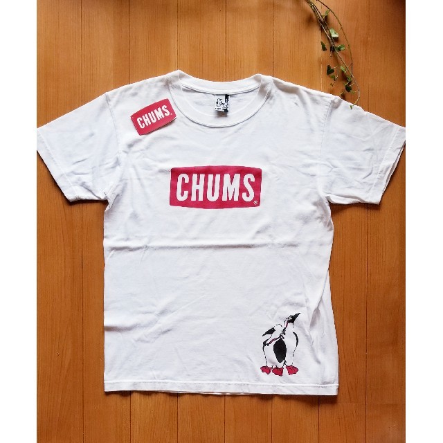 CHUMS(チャムス)の【美品】CHUMS/チャムス▪️半袖ロゴTシャツ▪️ホワイト▪️ブービー メンズのトップス(Tシャツ/カットソー(半袖/袖なし))の商品写真