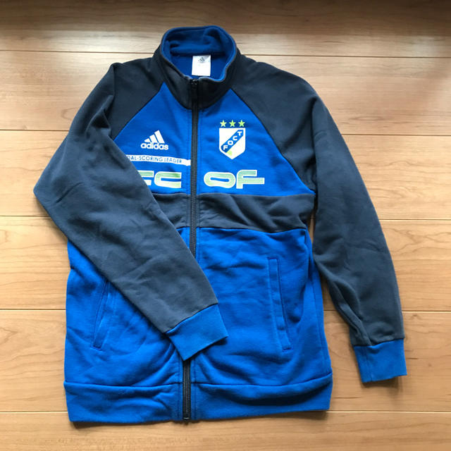 adidas(アディダス)のジャージ キッズ/ベビー/マタニティのキッズ服男の子用(90cm~)(ジャケット/上着)の商品写真