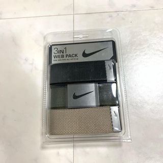 ナイキ(NIKE)のナイキ ガチャベルト 3本セット 日本未展開(ベルト)