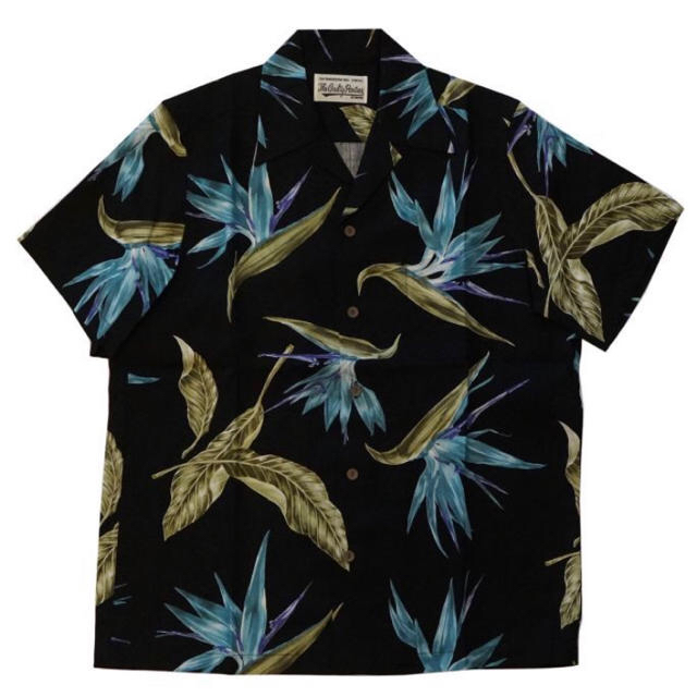 WACKO MARIA(ワコマリア)の別注 wackomaria 極楽鳥柄 アロハシャツ S メンズのトップス(シャツ)の商品写真