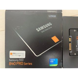 サムスン(SAMSUNG)のSamsung SSD 840 PRO 128GB(PCパーツ)