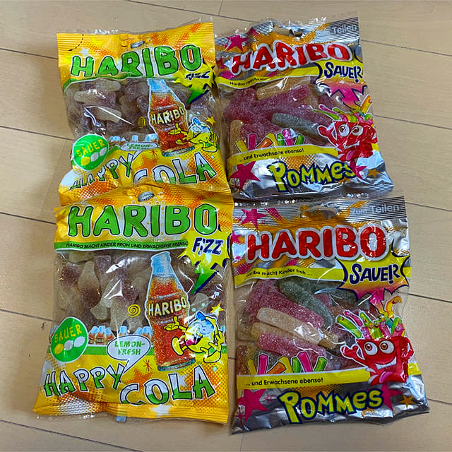 ハリボー HARIBO  4点セット 食品/飲料/酒の食品(菓子/デザート)の商品写真