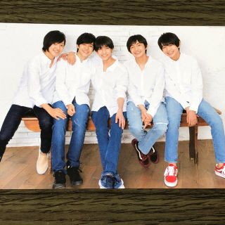 ジャニーズジュニア(ジャニーズJr.)の5忍者 カレンダーカード(アイドルグッズ)